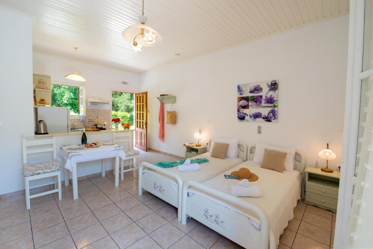 Livadi Studios With Pool Lakka  Ngoại thất bức ảnh