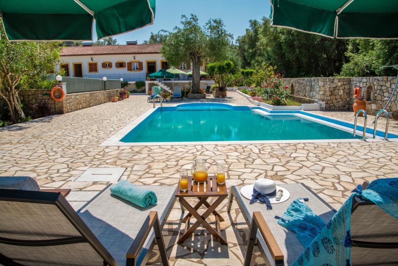 Livadi Studios With Pool Lakka  Ngoại thất bức ảnh