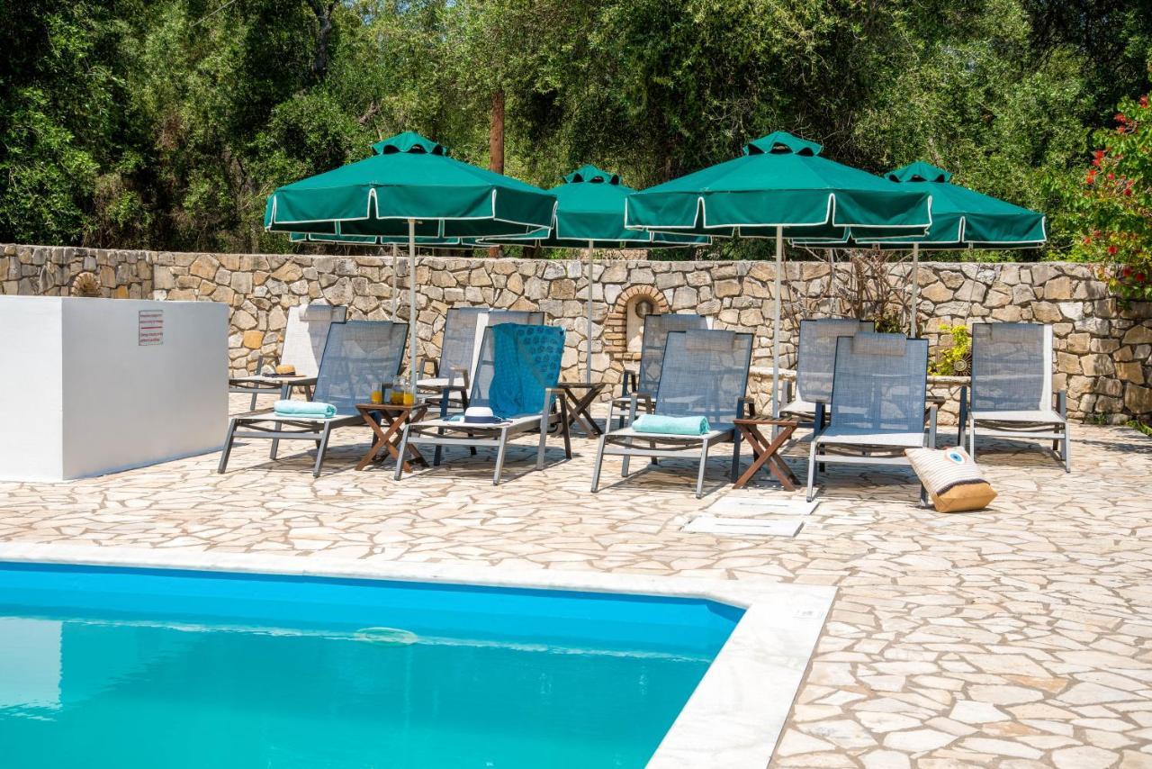 Livadi Studios With Pool Lakka  Ngoại thất bức ảnh